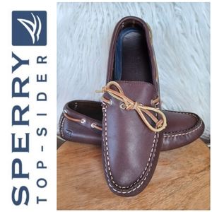 SPERRY TOP SIDER MENS LEATHER SHOE SZ: 9.5